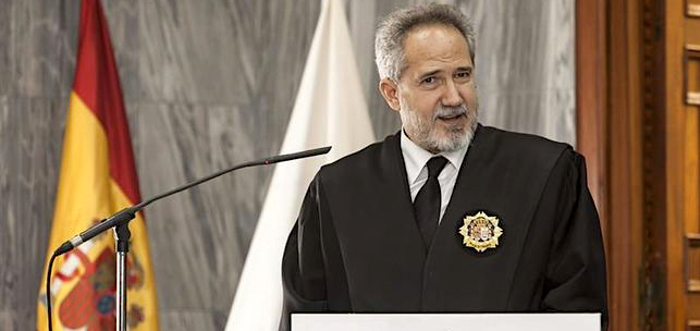 El presidente de la Audiencia de las Las Palmas, Emilio Moya | EFE