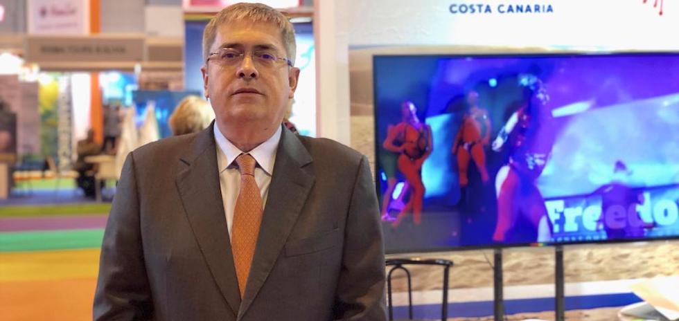 Marco Aurelio P&eacute;rez, alcalde de San Bartolom&eacute; de Tirajana.