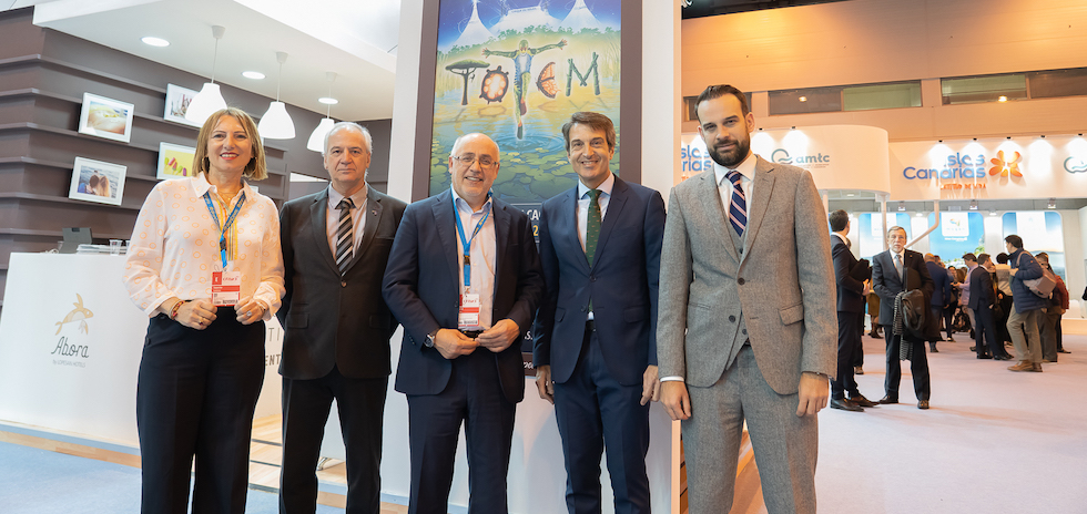 Stand de Lopesan en el 2&ordm; día de feria.