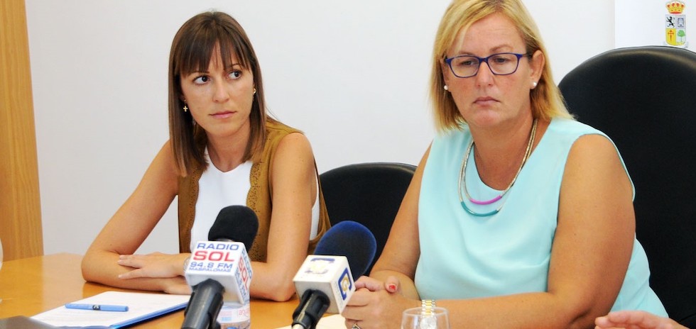 Elena Álamo Vega y Amanda Cárdenes Calero.