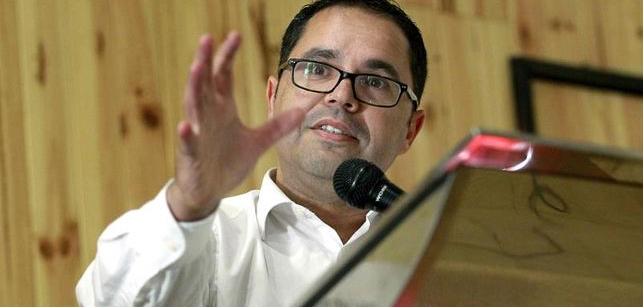 El secretario general de UGT en Canarias, Gustavo Santana. EFE/Crist&oacute;bal Garc&iacute;a