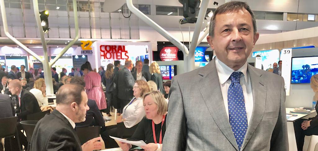 El director de Luis Hoteles, Leo Garc&iacute;a, en Fitur 2020 | MASPALOMAS AHORA