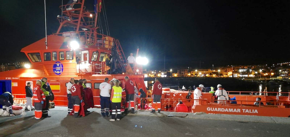 Llegada de migrantes al Puerto de Arguineguín | RRSS