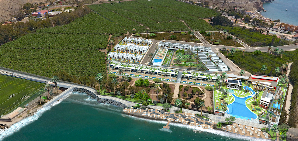 Infografia del Resort Cordial Santa Agueda