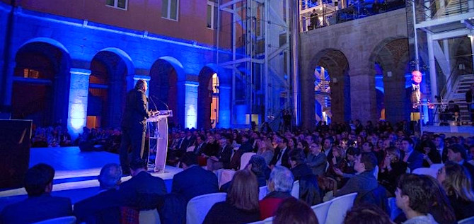 Un momento de la Noche Q 2018, celebrada en Madrid.