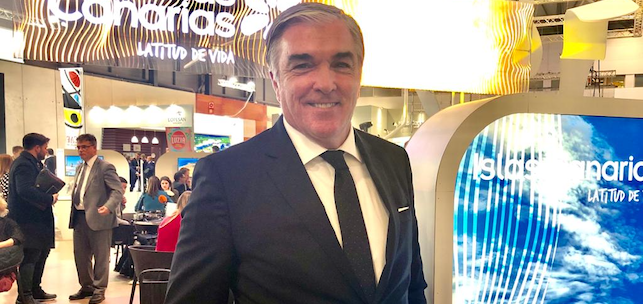 El empresario Lorenzo Ortego en Fitur 2020 | MASPALOMAS AHORA