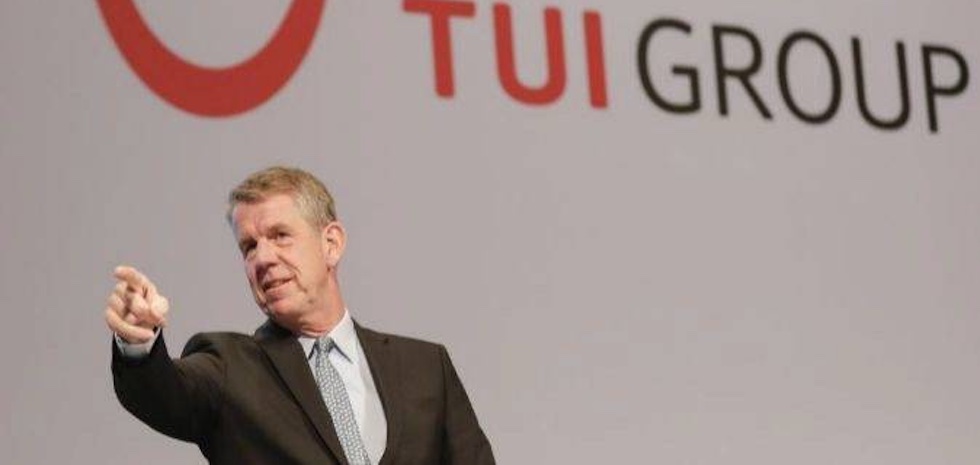 El presidente de TUI, Fritz Joussen. Foto: EFE