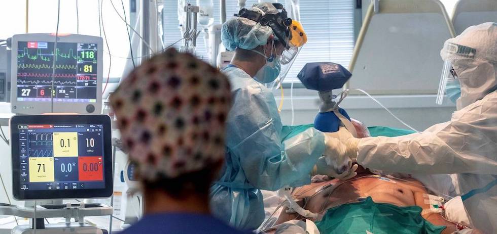 Uno de los peores escenarios de la pandemia. EFE