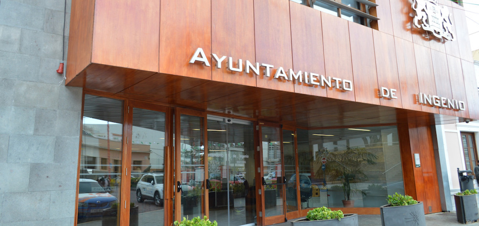 Fachada del Ayuntamiento de Agüimes. MASPALOMAS AHORA