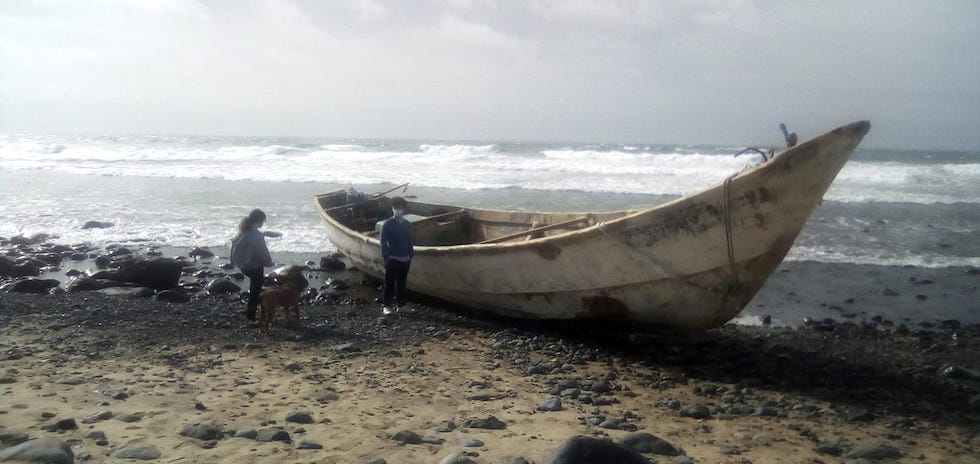 Llegada de una patera a Maspalomas el Día de Reyes | MASPALOMAS AHORA
