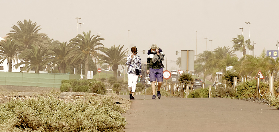 Aumento de calima en las Islas Canarias. ACFI PRESS