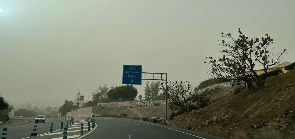 Calima en Maspalomas | NOELIA VIERA