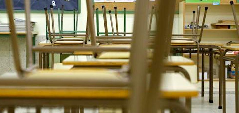 Aula confinada. EFE