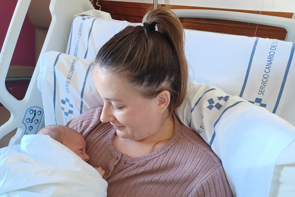Segundo bebé nacido en Canarias