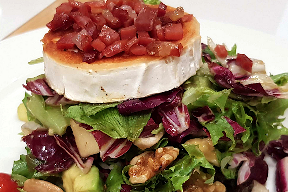 Ensalada de queso