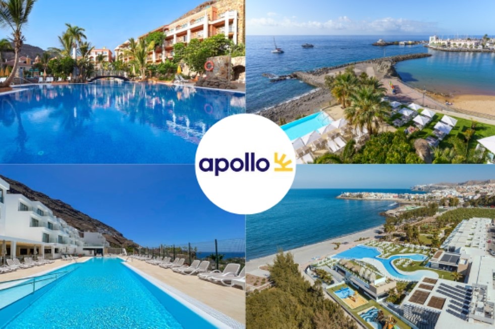 Establecimientos de la cadena hotelera  Cordial Hotels & Resorts por parte del turoperador Apollo