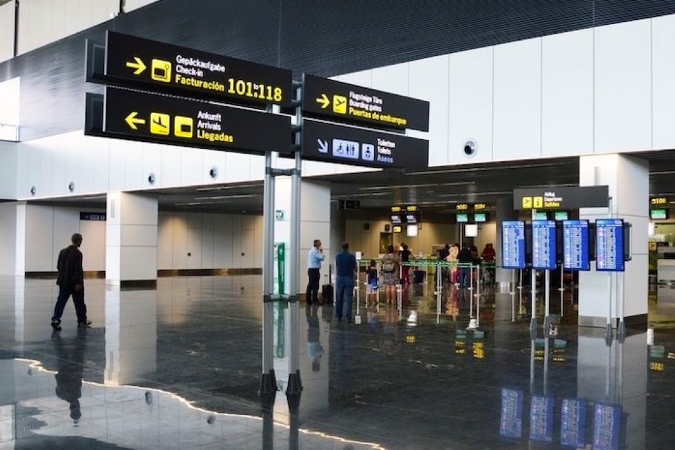 Aeropuerto de Gran Canaria. Imagen de archivo