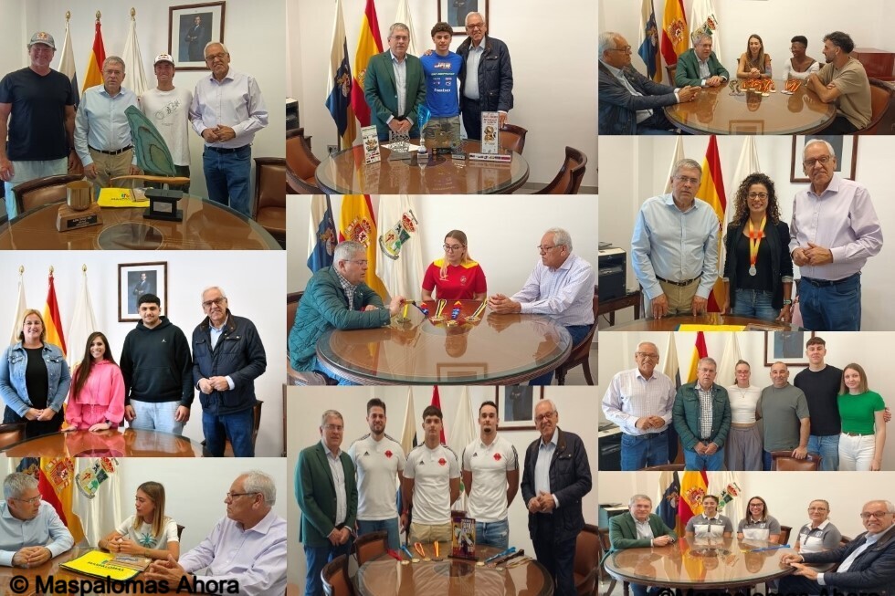 Atletas de élite de San Bartolomé de Tirajana
