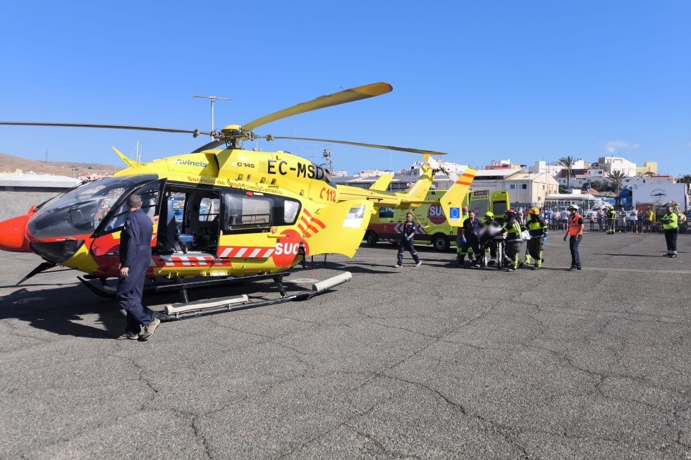 Traslado en helicóptero