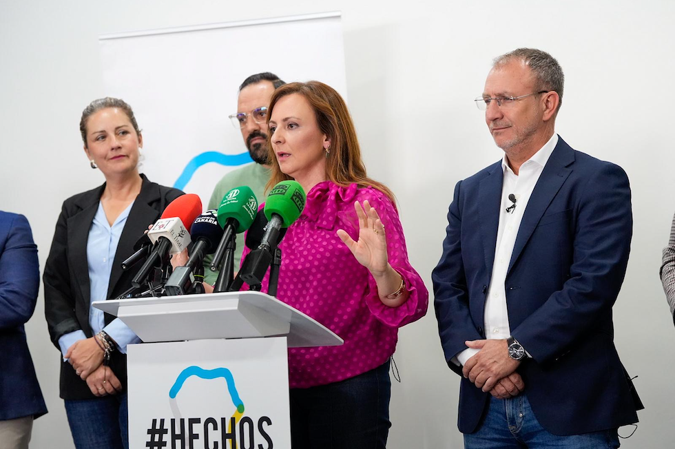 Rueda de prensa, Coalición Canaria La Palma