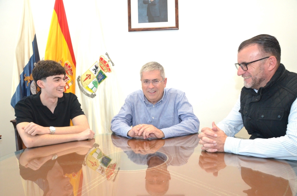 Anas Andaloussi, Marco Aurelio Pérez y José Carlos Álamo