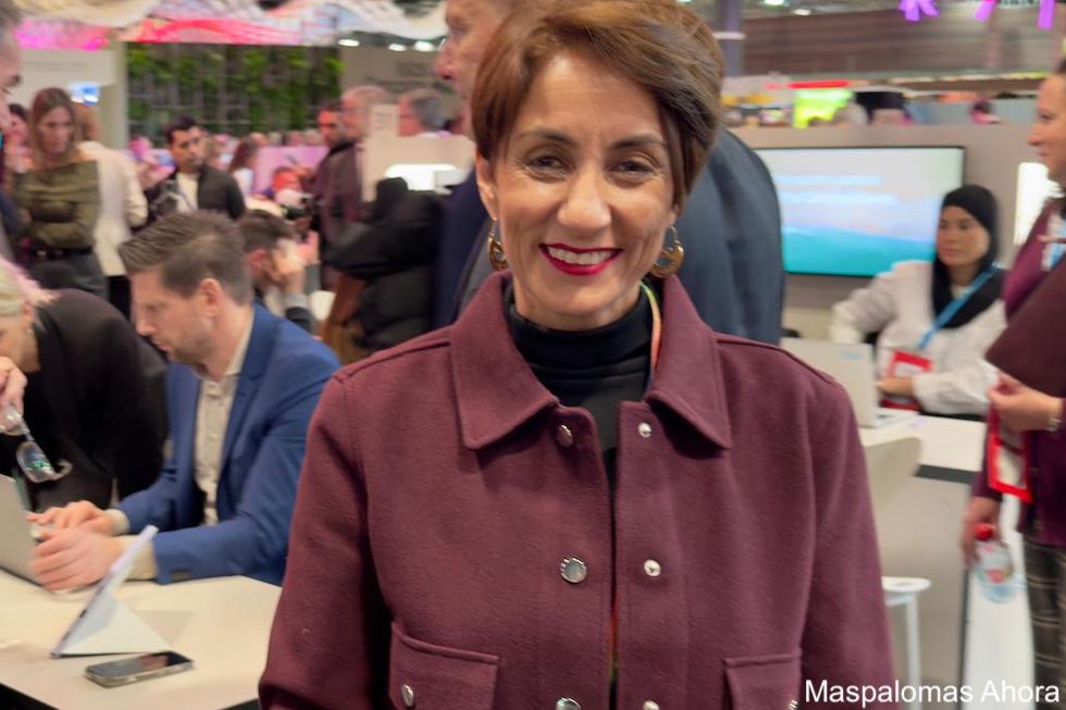 Onalia Bueno reivindica la tasa turística en Canarias y destaca la fortaleza de Mogán con más de 21 millones en inversiones