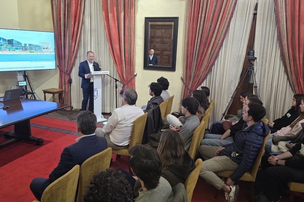 Sergio Rodr&iacute;guez, presidente del Cabildo de La Palma