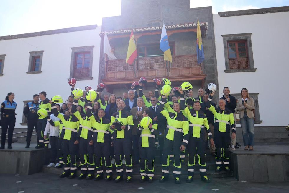 Los bomberos de San Bartolomé de Tirajana amplían su plantilla hasta 33 efectivos