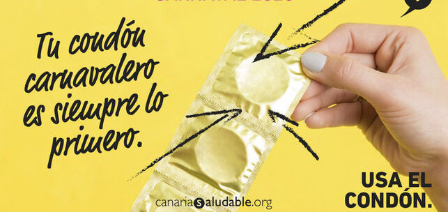 Campaña de la Consejería de Sanidad para estos Carnavales