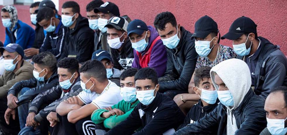 Un total de 44 inmigrantes de origen magrebí (Foto de archivo). EFE/Quique Curbelo
