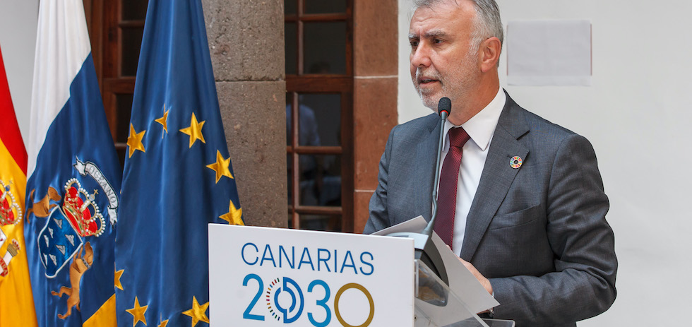 El presidente del Gobierno de Canarias, Ángel Víctor Torres. ACFI PRESS