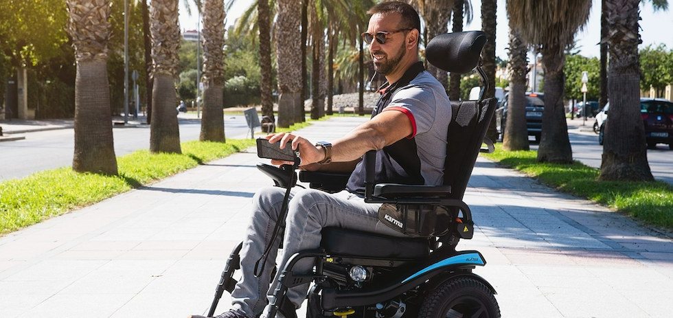 Silla de ruedas el&eacute;ctrica