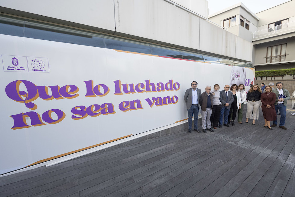 La Campaña 8M del Cabildo reivindica lucha histórica y que 'no sea en vano'