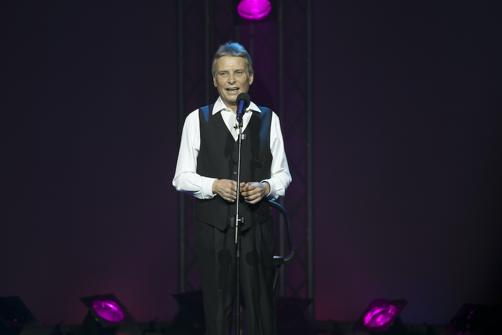 Manolo Vieira en el Teatro Cuyás.