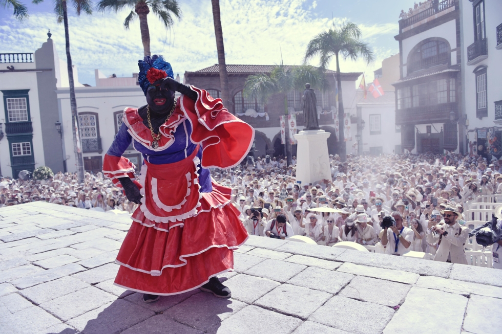 La Negra Tomasa en la plaza de La Habana