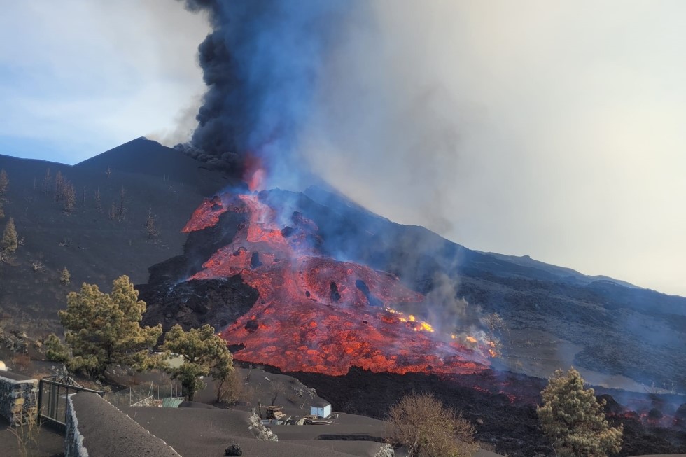 Erupción del volcán Cumbre Vieja