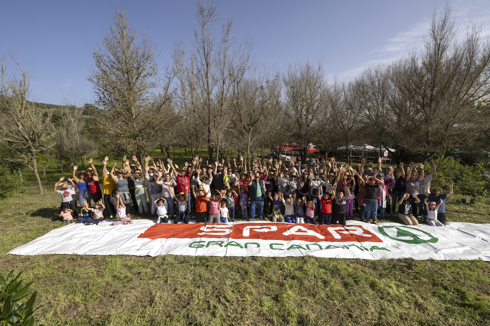 El grupo Spar Gran Canaria reforesta la Finca de Osorio