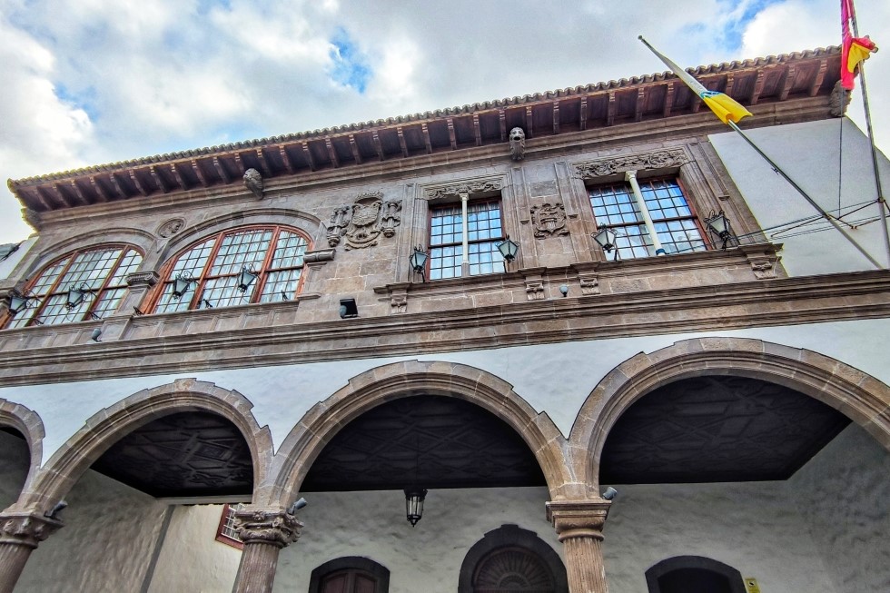 Fachada del Ayuntamiento de Santa Cruz de La Palma