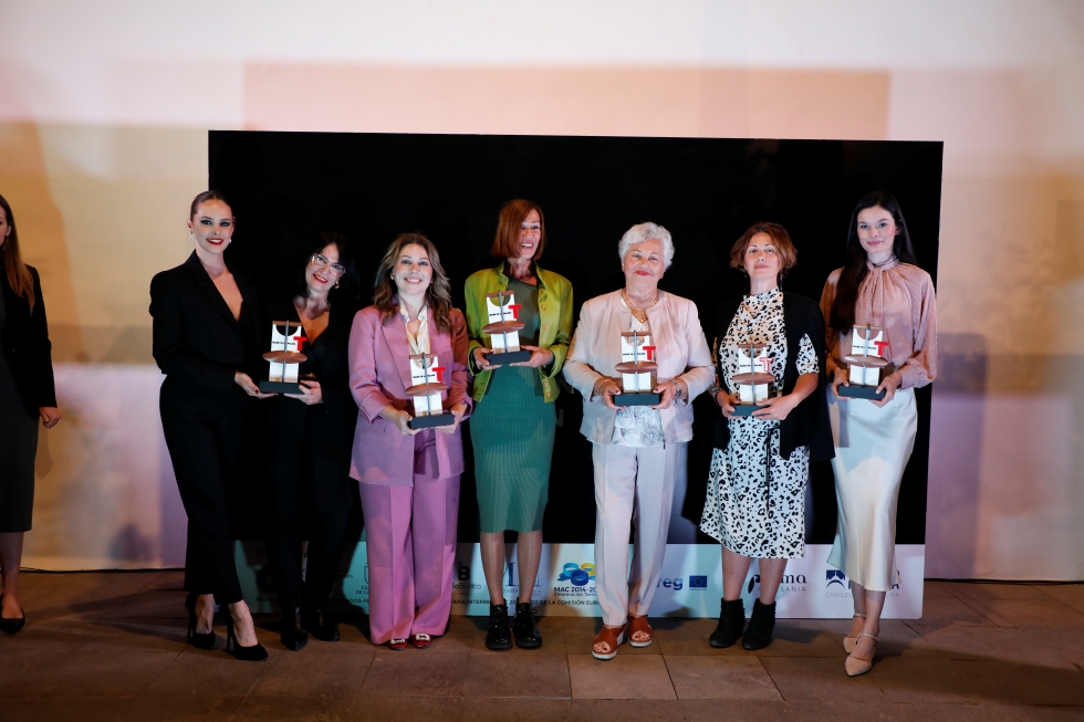 Ganadores del certamen "Premios al Talento Made in La Palma"