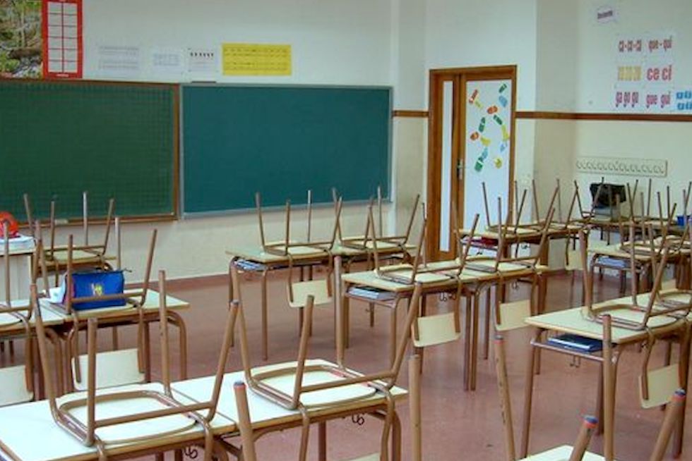 Aula de un centro educativo. Imagen de archivo