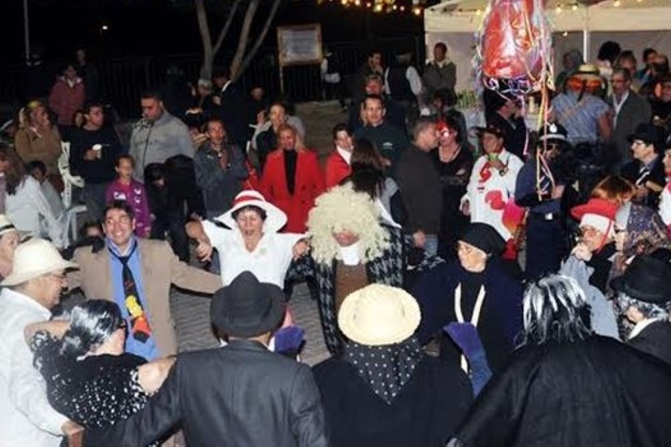 Carnaval Tradicional de Tunte. Imagen de archivo