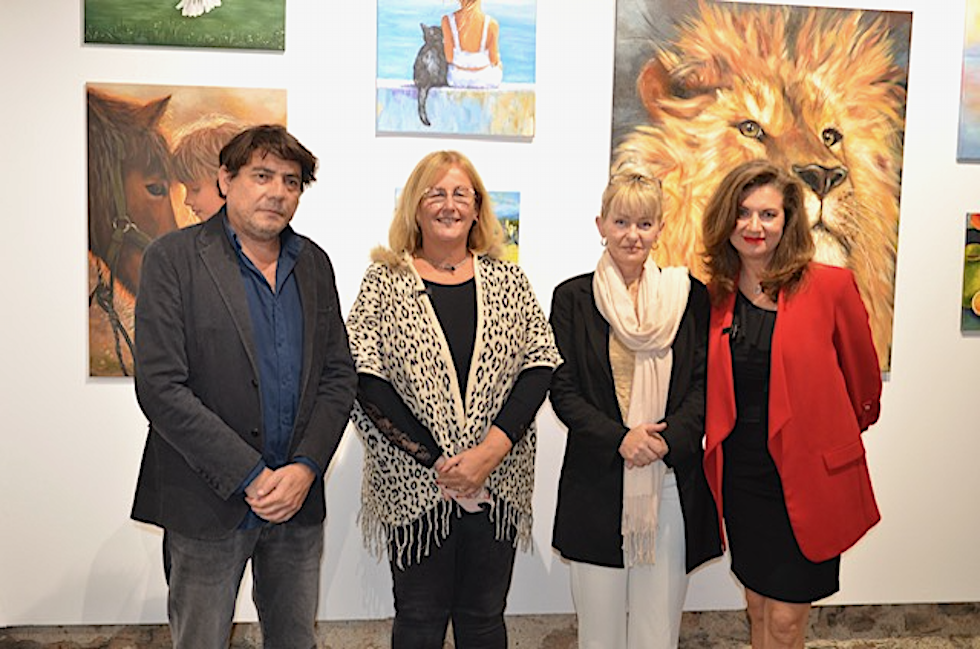 Inauguración de la exposición de Vereshchagina