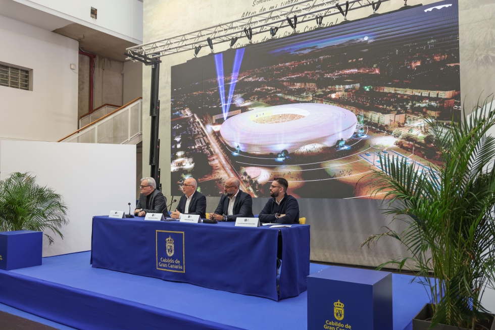Resolución del proyecto para el estadio de Gran Canaria