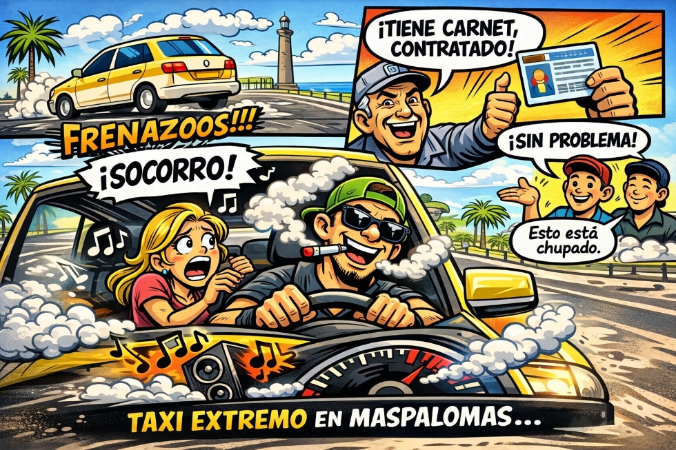 Taxi extremo en Maspalomas | Maspalomas Ahora