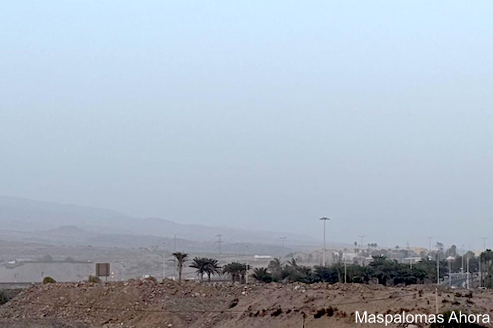 Episodio de calima en febrero de 2026 | MASPALOMAS AHORA