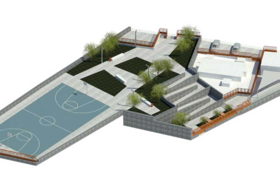 Zona verde URPAL, en Los Guinchos