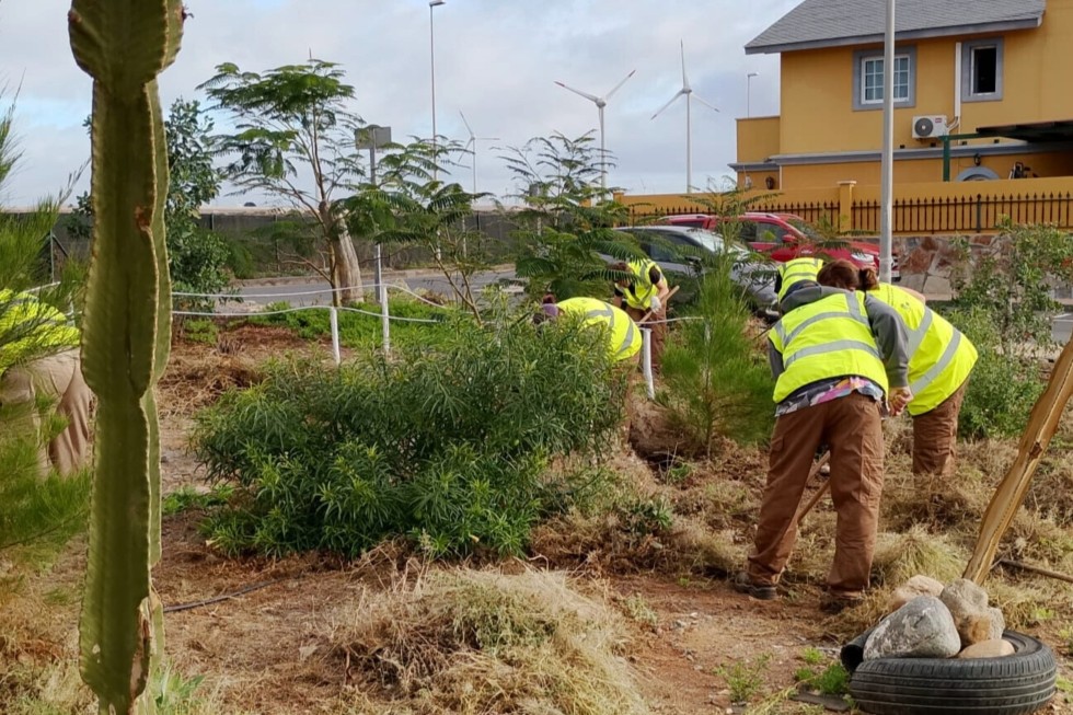San Bartolomé de Tirajana amplía el servicio de Limpieza para llegar a zonas rurales y diseminadas