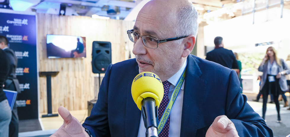 Morales durante una entrevista en la ITB 2019 | MASPALOMAS AHORA
