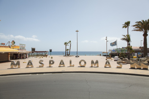 CORONAVIRUS | Maspalomas, ciudad fantasma