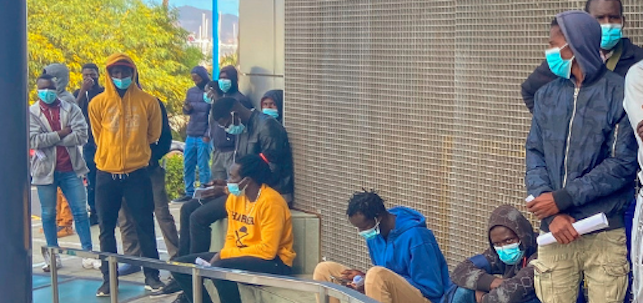Inmigrantes senegaleses. EFE